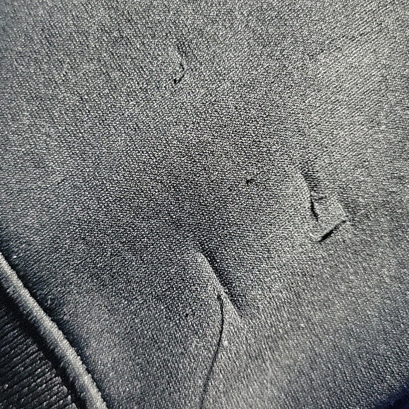 acg nikefit therma collared zip down medium black zippered pockets sweaterjacket - Picture 12 of 12